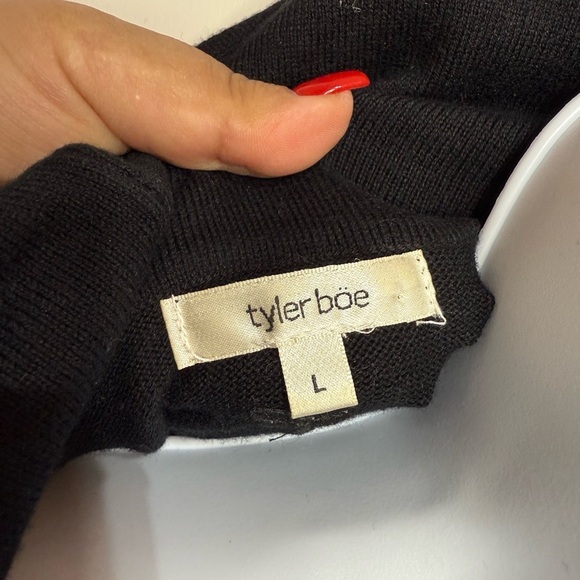 Tyler Boe Donna Cashmere Blend Dress Size Large - Picture 6 of 8